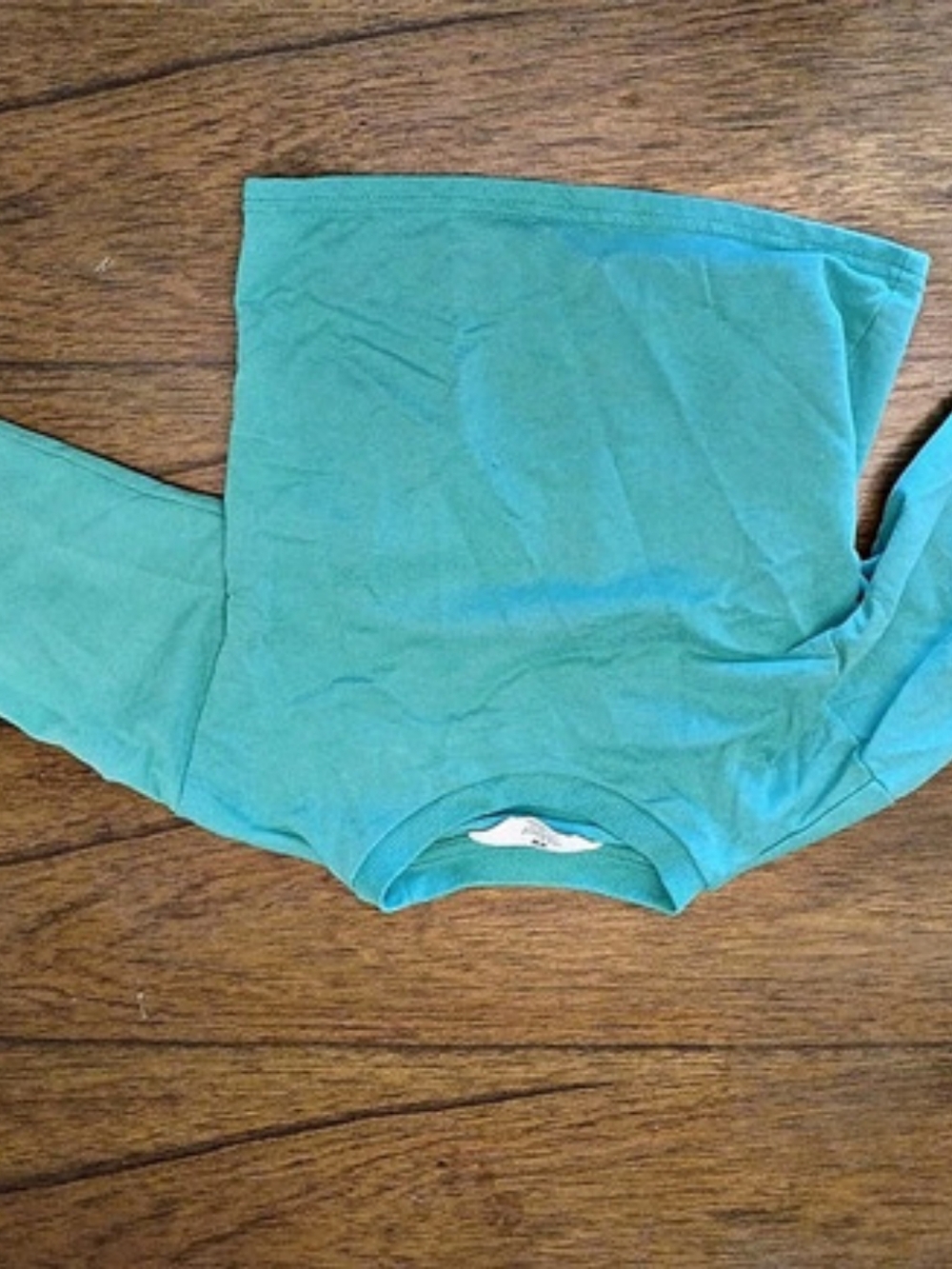 H&M Long Sleeve Sweatshirt in Green Size XS